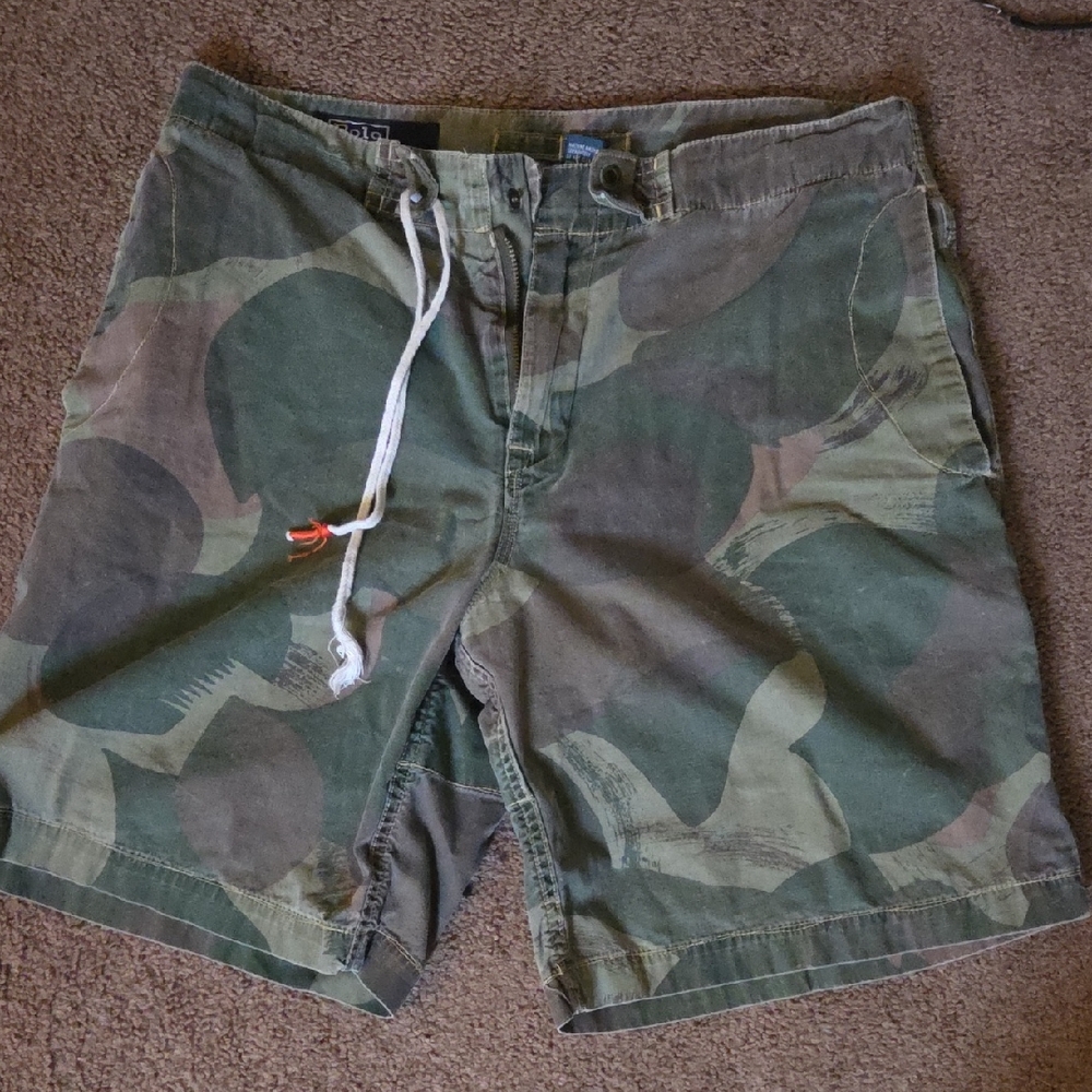 Polo by Ralph Lauren Green Cargo Shorts